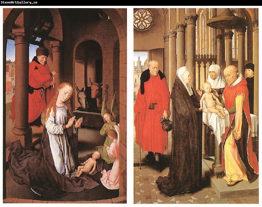 MEMLING, Hans Scenes from the Passion of Christ (left side) sg